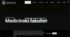 Desktop Screenshot of medf.untz.ba